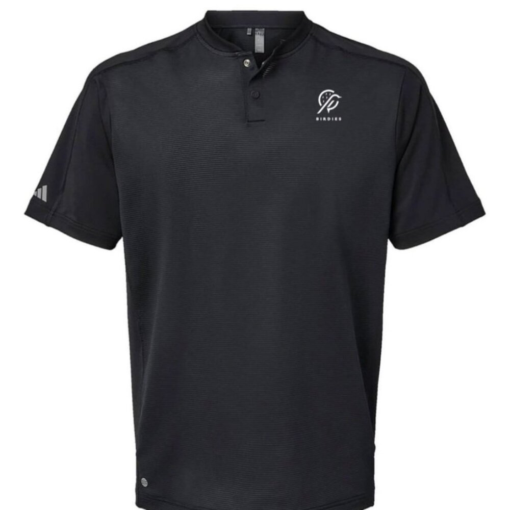 Adidas Men's Black Sport Collar Polo